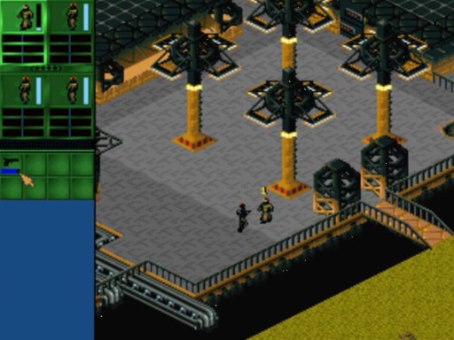 Syndicate title screen for 3DO
